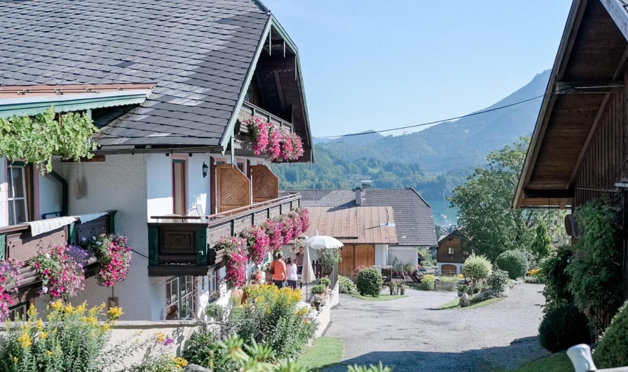 فيلا Archehof Eislbauer - Bauernhof Fuer Die Seele! سانكت جيلجن المظهر الخارجي الصورة