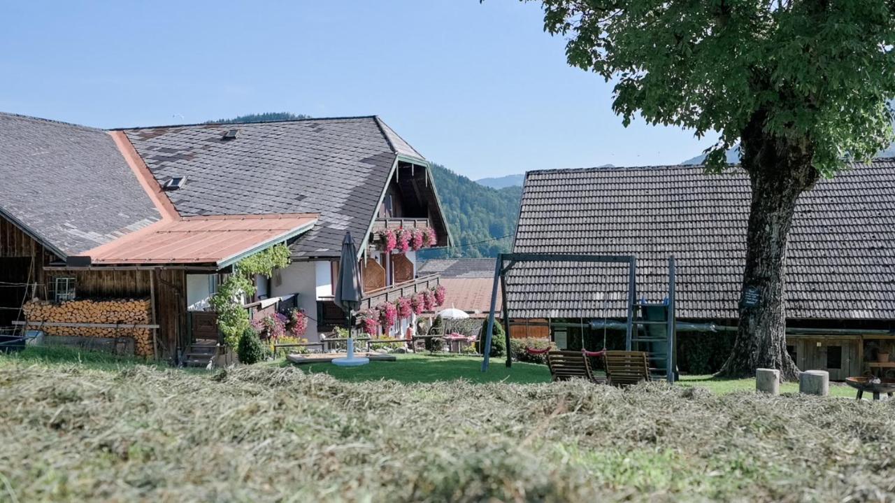 فيلا Archehof Eislbauer - Bauernhof Fuer Die Seele! سانكت جيلجن المظهر الخارجي الصورة